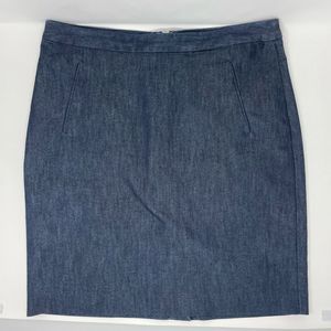 Halogen Denim Pencil Skirt